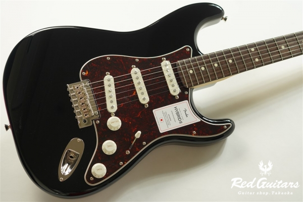 Made in Japan Hybrid II Stratocaster - Black